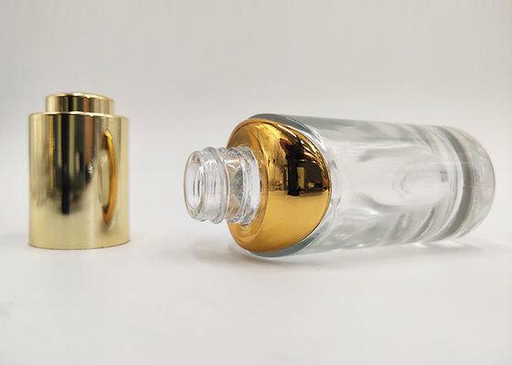 طباعة ختم الساخنة 1 أوقية زجاجة زجاجية شفافة