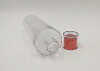 اسطوانة بلاستيكية شفافة زجاجات مستحضرات التجميل زجاجة الحبر كاب مزدوج