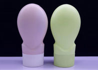 زجاجات بلاستيكية 100 مل ملونة HDPE لتغليف مستحضرات التجميل تبييض Suncream
