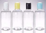 250 مل 8.7 أوقية زجاجة من البلاستيك الشفاف القابلة لإعادة التعبئة PET مع غطاء لولبي علوي