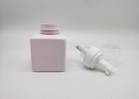 زجاجات مستحضرات التجميل البلاستيكية PET 250 مل الوردي مع مضخة رغوة
