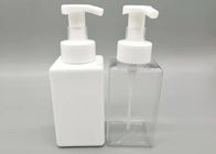 500ml مربع المطهر صابون زجاجة PET حاوية التعبئة والتغليف البلاستيكية لتنظيف الوجه