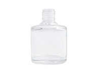 7.5 مل زجاجات مستحضرات التجميل من الزجاج الشفاف المربعة لطلاء الأظافر
