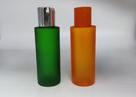 100 مل زجاجة ضغط مستحضرات التجميل البلاستيكية المستديرة الشفافة لزيت الشعر