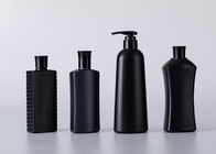 زجاجة بلاستيكية بلوري سوداء 500 مل لتغليف مستحضرات التجميل