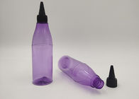 وأشار تصميم جديد PET زجاجات مستحضرات التجميل البلاستيكية غطاء زجاجة محلول العناية بالبشرة