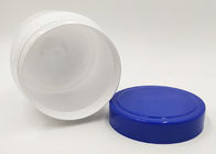 جرة كريم بلاستيك PET فم واسع ، الجرار كريم التجميل المواد القابلة لإعادة التدوير