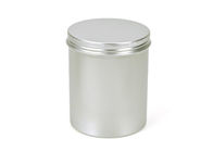 الفضة 500 جرام الألومنيوم الجرار لوسيون فارغة ، حاويات مستحضرات التجميل الألومنيوم قابلة لإعادة التدوير
